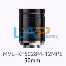 New For Industrial Lens Machine Vision C-Mount MVL-KF5028M-12MPE 1.1" 12MP 50mm