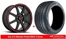Alloy Wheels & Tyres 18" Motegi Racing CS8 For Kia Soul [Mk1] 08-14
