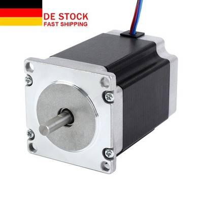STEPPERONLINE Nema23 Schrittmotor 1.9Nm 3A  Φ6.35mm D-Shaft 57x76mm 4 Wires