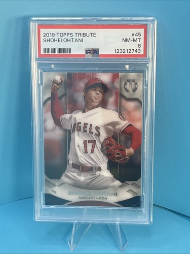 2019 Topps Tribute - Shohei Ohtani #45 PSA 8