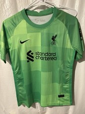 FC Liverpool 2021 2022 Goalkeeper Jersey Nike Football Shirt Soccer