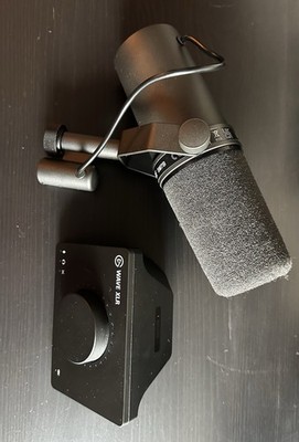 Shure SM7B Und Elgato Wave XLR