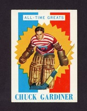 1960-61 TOPPS #32 CHUCK GARDINER  ALL-TIME GREATS   28619