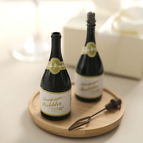 72 Green Small Champagne Wedding Bubble Favors Party Decorations Supplies SALE - Picture 2 of 9