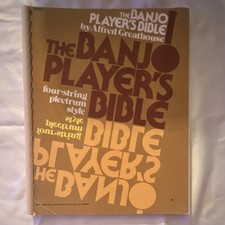 The Banjo Player's Bible by Alfred Greathouse Song Book Banjo Studio House