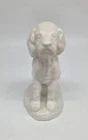 Stangl Pottery Dog Figurine 3280 White Bisque Marked STANGL USA Vintage