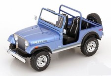 Jeep CJ-7 Laredo 1980 Azzurro Metallizzato MCG18553 MCG 1:18 Nuovo