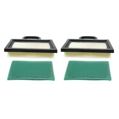 2x Luftfilter inkl. Vorfilter kompatibel mit Edgewater 010789, Gaspares Air 5886
