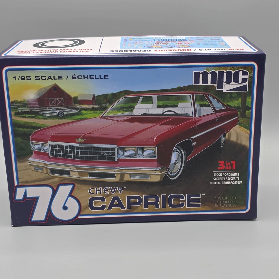 MPC 1/25 76 Chevy Caprice Parts Kit Bash Engine Motor eBay
