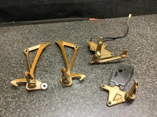 12 Kawasaki Ninja ZX-10R ZX10R Rearsets Left + Right 46G
