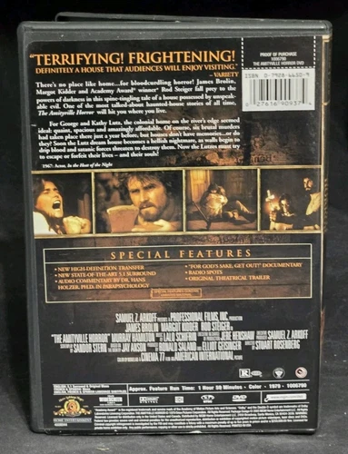 AMERICAN INTERNATIONAL PICTURES - THE AMITYVILLE HORROR - DVD - 1979 - Picture 2 of 3