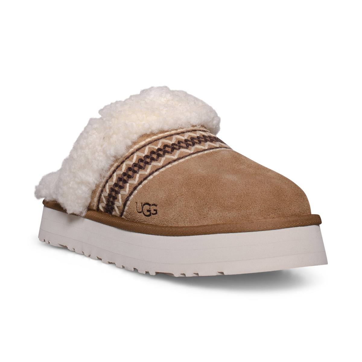 靴 UGG Disquette Slipper Chestnut UGG Disquette Slippers for Women's, Size 9 - Chestnut for