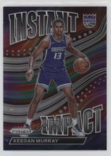 2022-23 Panini Prizm Instant Impact Silver Prizm Keegan Murray #4 0j99