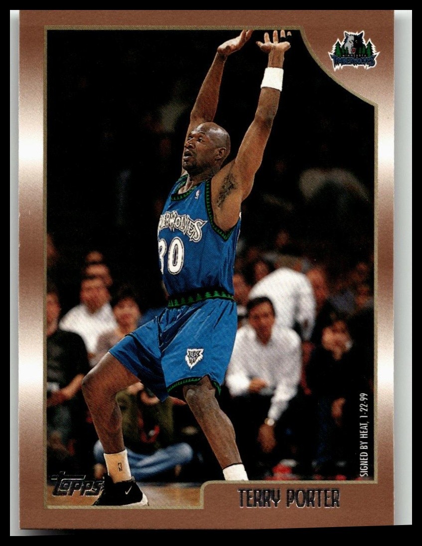 1998-99 Topps #149 Terry Porter Minnesota Timberwolves