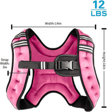 Weighted Vest Weight Vest for Men Women Kids Weights Included, Body Weight Vests