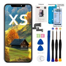 for iPhone Xs LCD Screen Replacement 5.8 Inch Assembly Display and 3D Touch S...