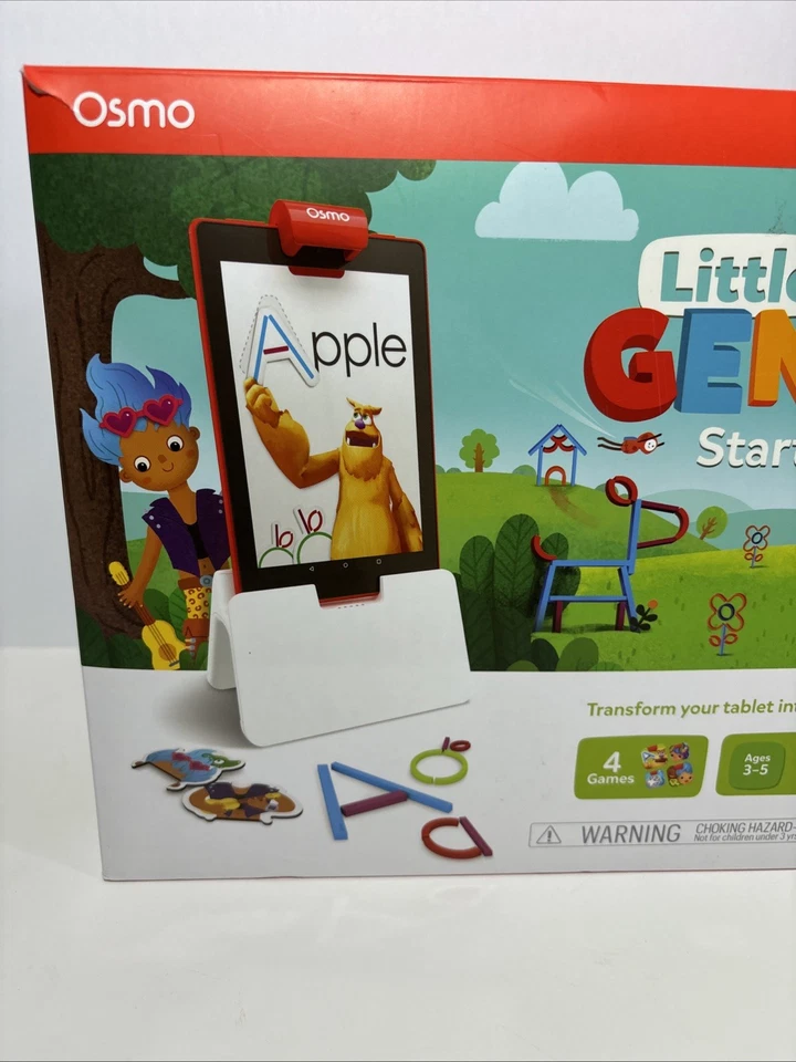 Osmo Little Genius Starter Kit for Fire Tablet Preschool Learning Games Ages 3-5 - Image 3 of 4