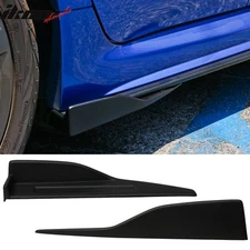 Universal PP Side Skirts Extension Winglet Canard Rocker Splitter