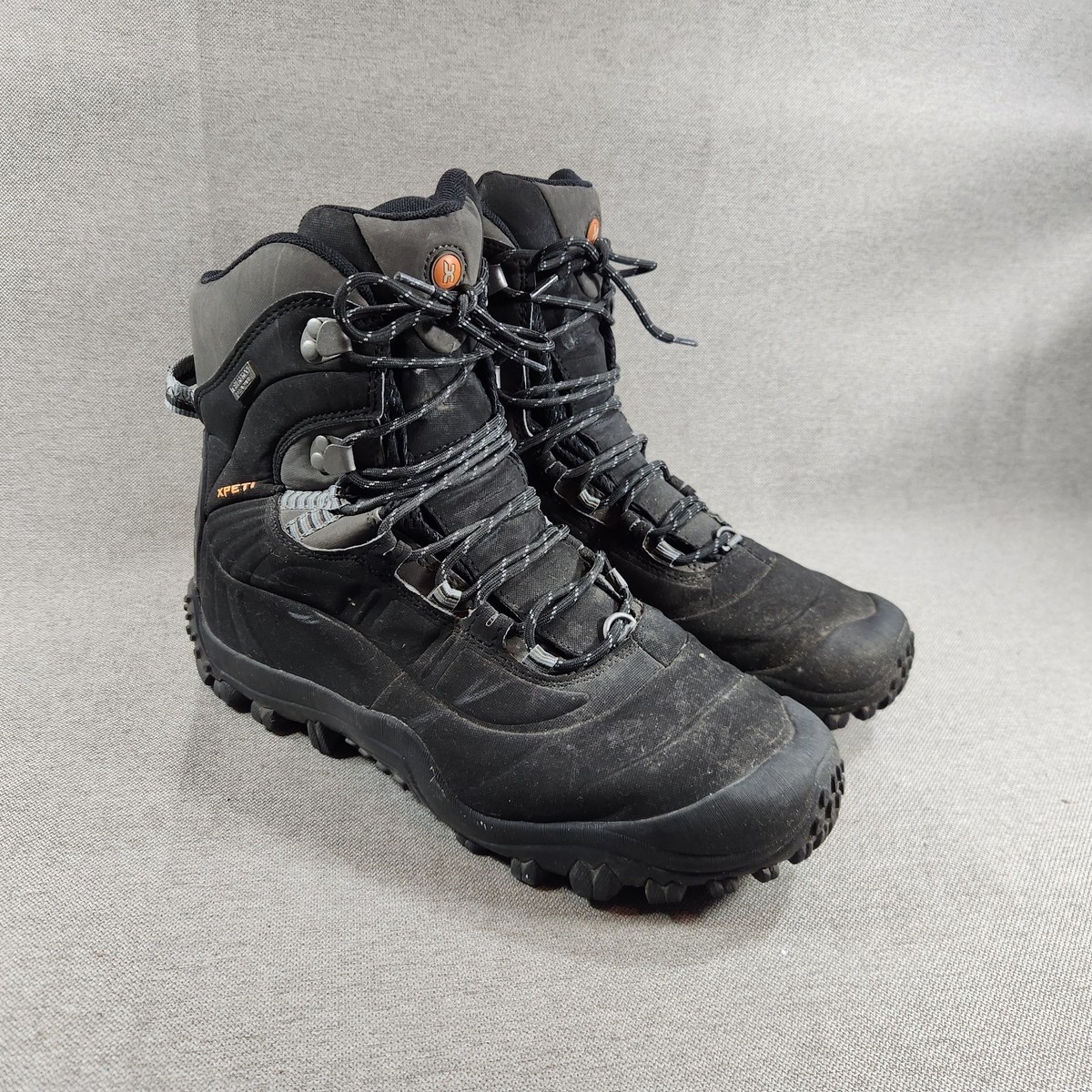 Xpeti Black Men Size 11 Waterproof Insulated Thermator 8 
