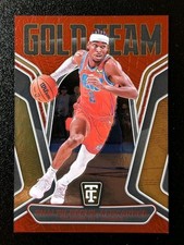 2024-25 totally certified Shai Gorgeous-Alexander Gold Team Mirror Red /99