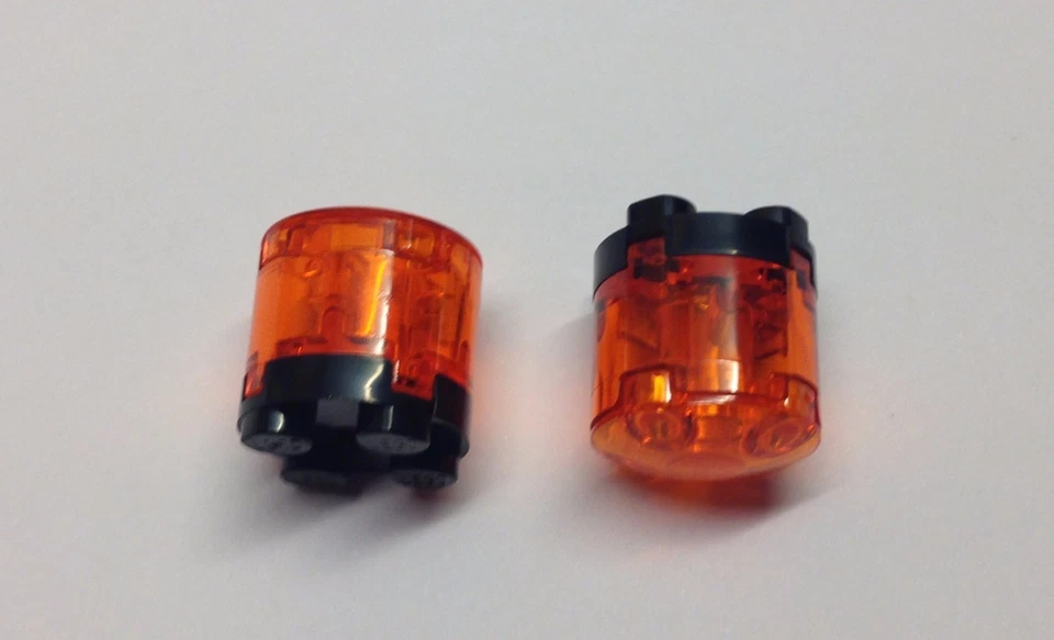 Lego Technik Technic Warnleuchte 3941 orange Lampe 42043 NEU 2 Stück