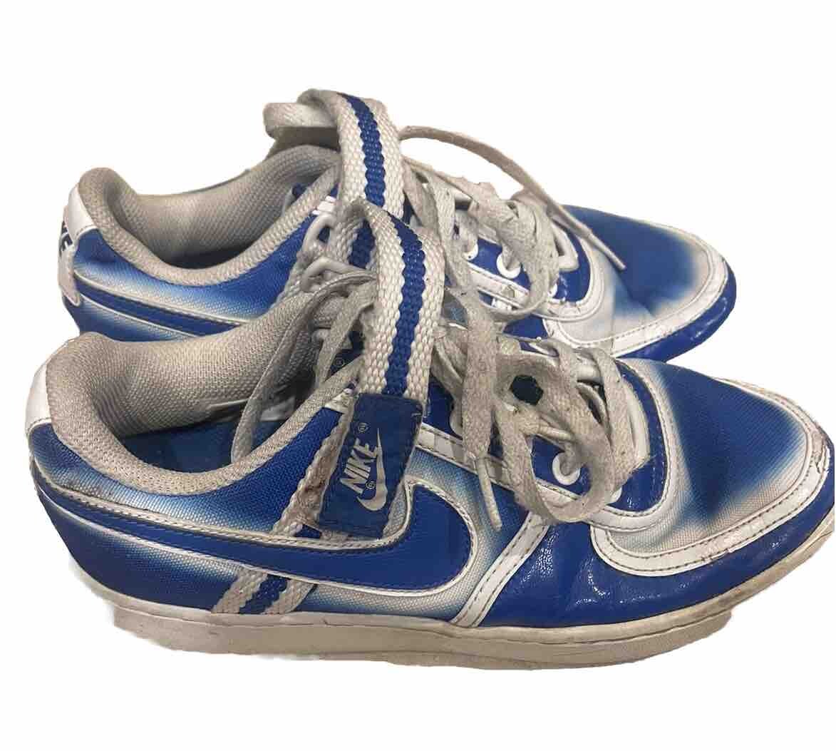 Nike Shoes Af1 Vandal Nike Vandal Low Youth Blue Spray Paint Shoes