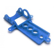 NSR 1271 Narrowed Short Can Motor Mount EVO Soft, Blue slot car part