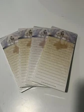 Indian Buffalo Collection, (4) Leanin' Tree Magnetic List-Pad, New In Plastic