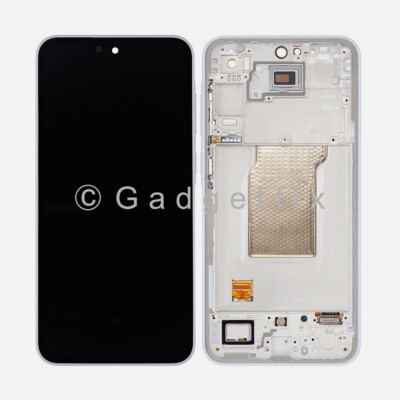 For Samsung Galaxy A35 5G A356 Incell Display Touch Screen Digitizer Frame Blue