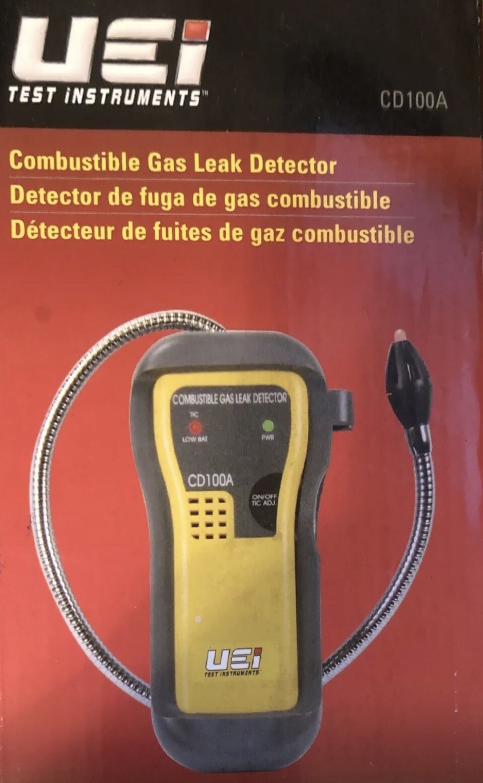 UEi CD100A Combustible Gas Leak Detector 705968415735 eBay
