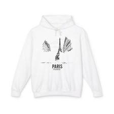 Paris, France Hoodie Comfortable Casual Travel Outdoor Adventure Sweatshirt