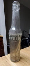 Vintage CRUSH  ACL Soda Bottle 10 oz  1970