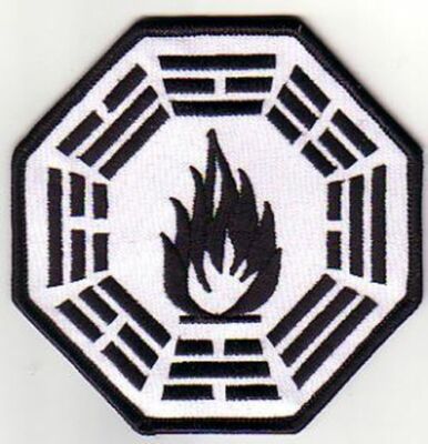 Lost Bestickter Aufnäher Dharma Station Fuel Initiative Patch