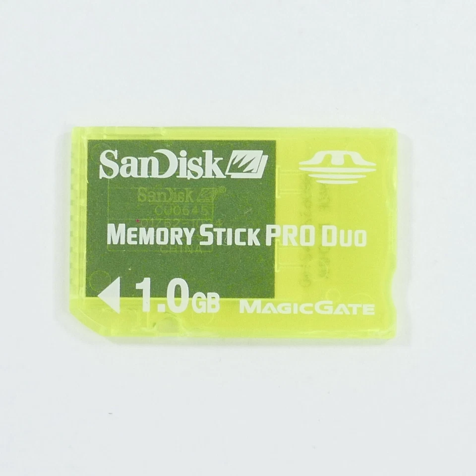 Sandisk 1GB Memory Stick PRO Duo Memory Card, Quality Genuine Card - Image 2 of 2