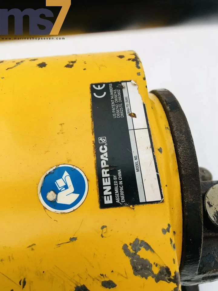 ENERPAC P801 ULTIMA HYDRAULIC HAND PUMP 2-SPEED 700 BAR/10,000 PSI #FOR PARTS - Image 4 of 4