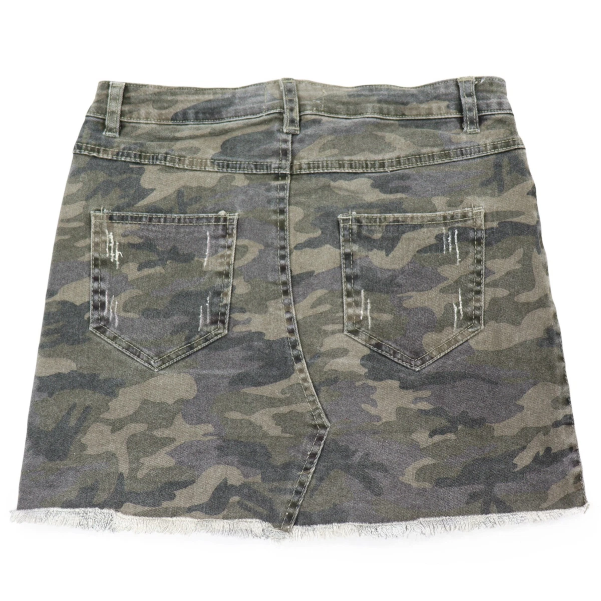 Jean hotsell camo skirt