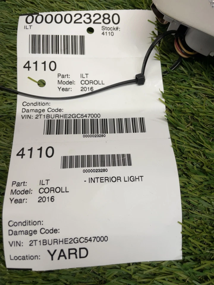 ✅ Toyota Corolla 2016 lámpara de techo OEM Foto 4 de 4