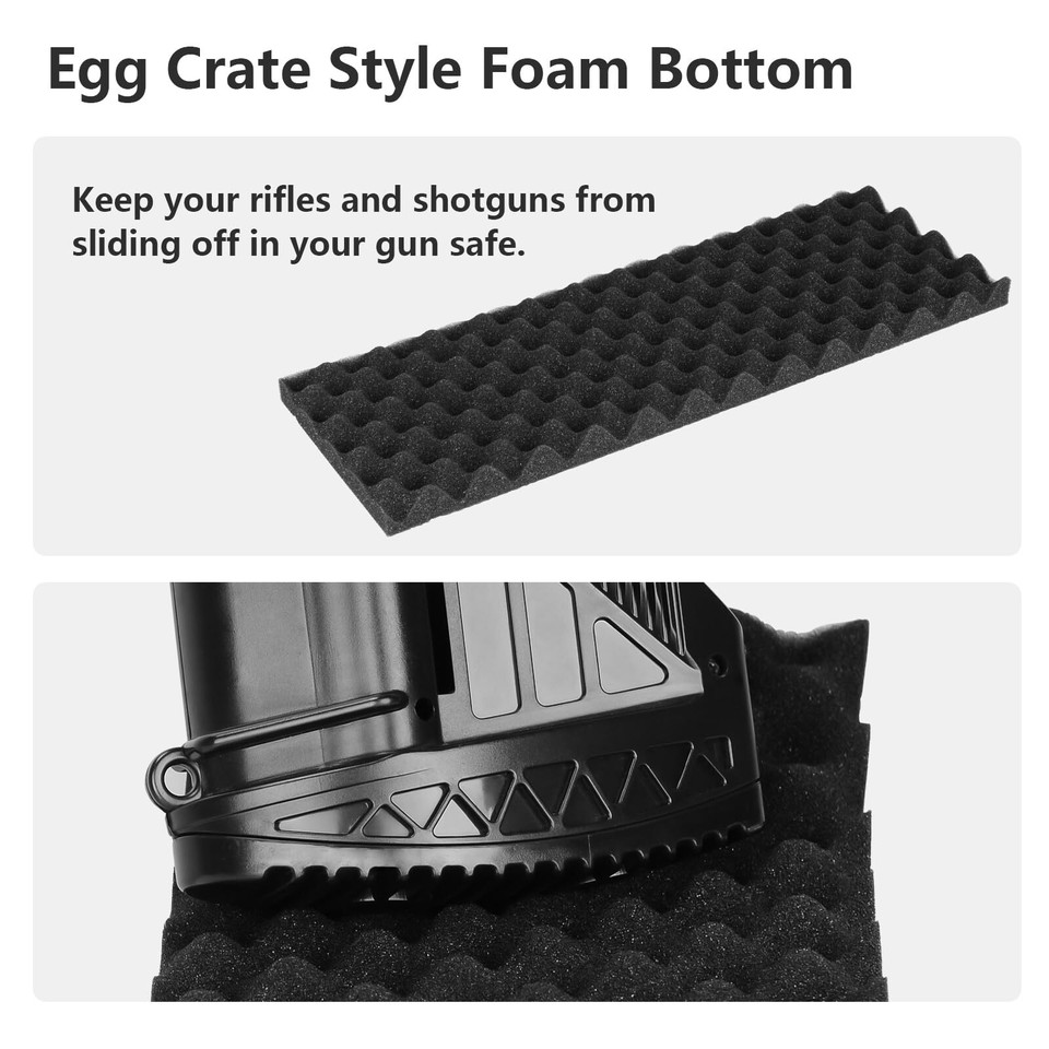 Gun Rack for Shotgun Rifle Rest,Rifle Storage Foam Material with ...