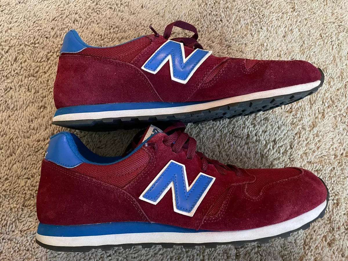 New Balance Shoes 10.5 373 Maroon Velvet Trim 10 1/2 Classic |