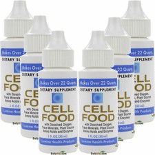 6 x Cellfood Liquid Concentrate 1 fl oz