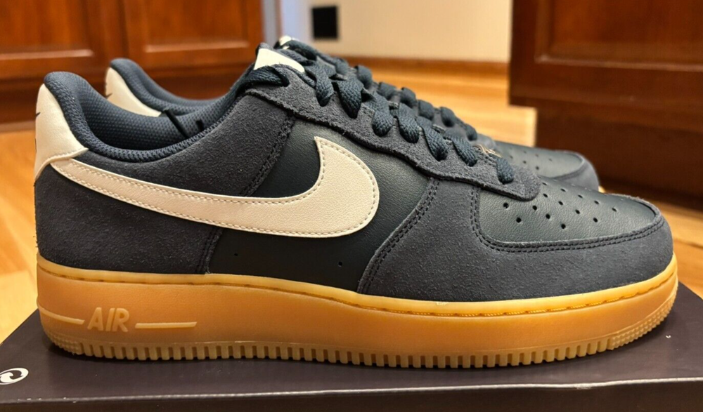 Nike Air Force 1 '07 LV8 Armory Navy Summit White FQ8714 400 Men's Size 10