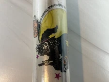 Vtg Halloween Highlander Printed Clearphane Cellophane Wrap 100’ x 24” USA Made