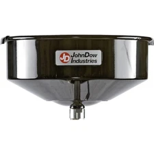 John Dow Industries 20DCE-1-A 16" Centered Steel Funnel W/Screen