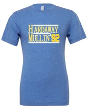 TRIBLEND Tim Hardaway Chris Mullin Golden State Warriors 1992 T-Shirt