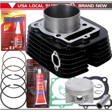 For Yamaha Bruin 350 Cylinder Head Piston Gasket Top End Kit Set 2004-2006