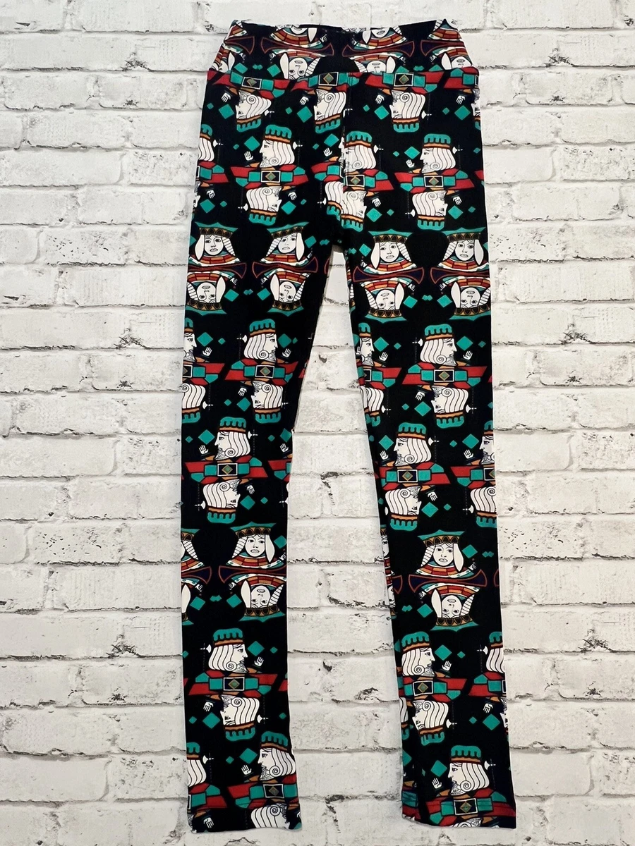Legging Fille LuLaRoe – Taille L/XL – Motif Casse-noisette – Neuf Avec étiquette