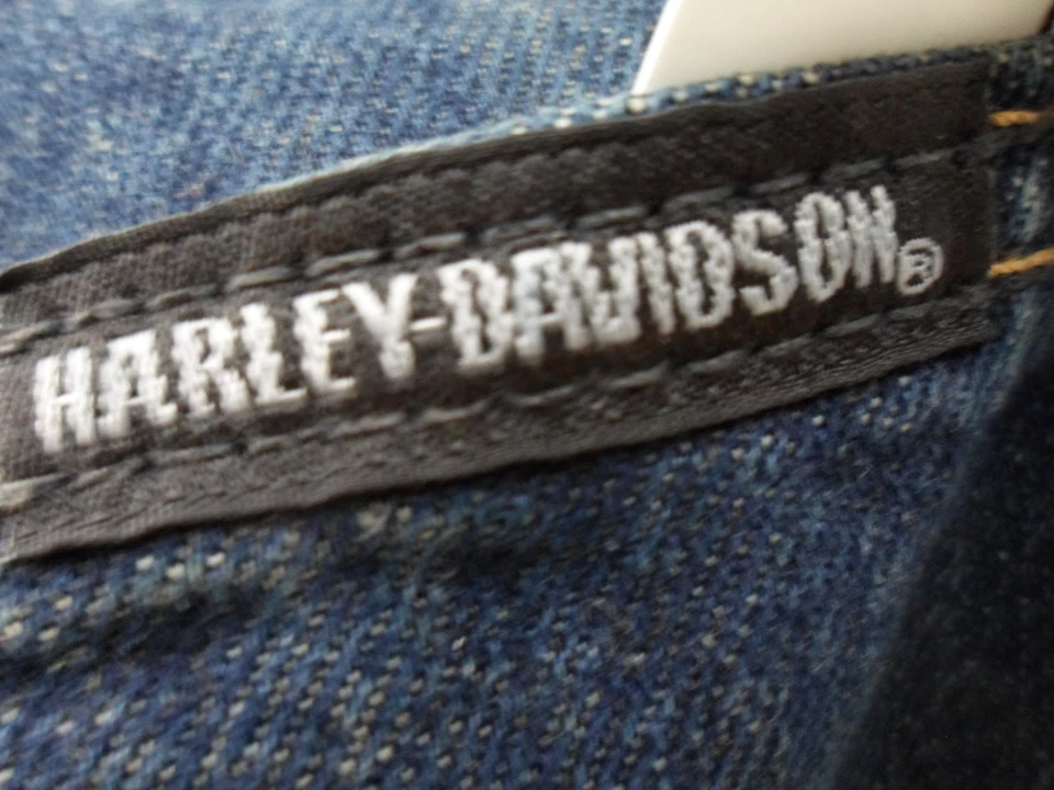 Calça jeans NOS Harley Davidson masculina clássica boot cut azul 99027-09VM - Imagem 4 de 4