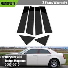 For Chrysler 300 300c Magnum 2005-2010 Car Door Window Pillar Post Trims