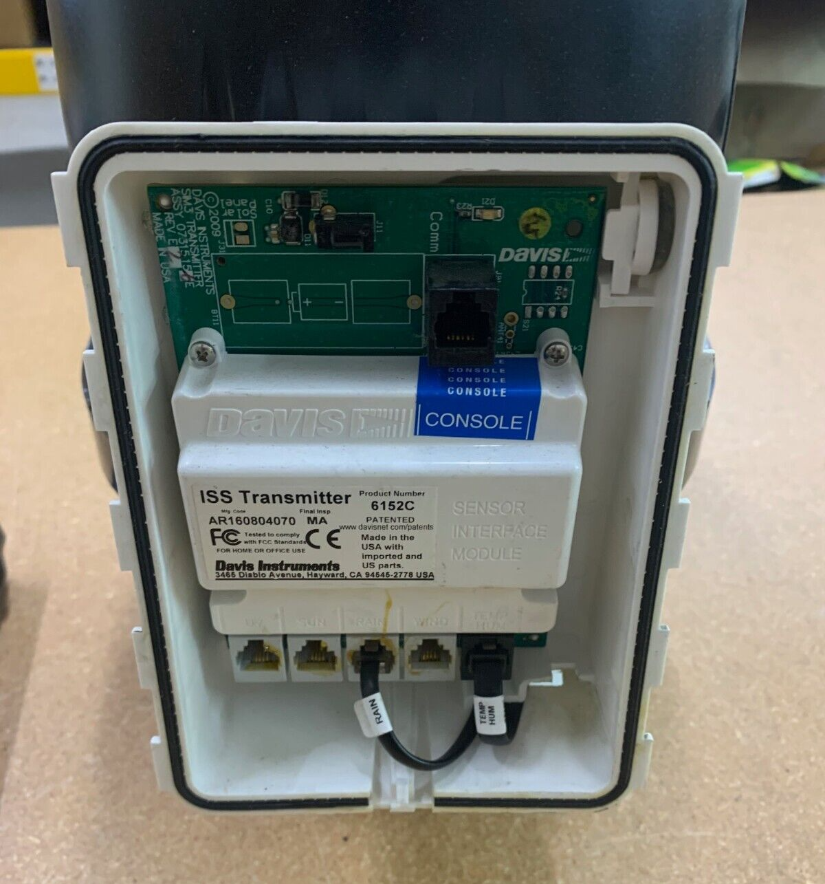 Davis Vantage PRO2 6152C Wired Weather Station eBay