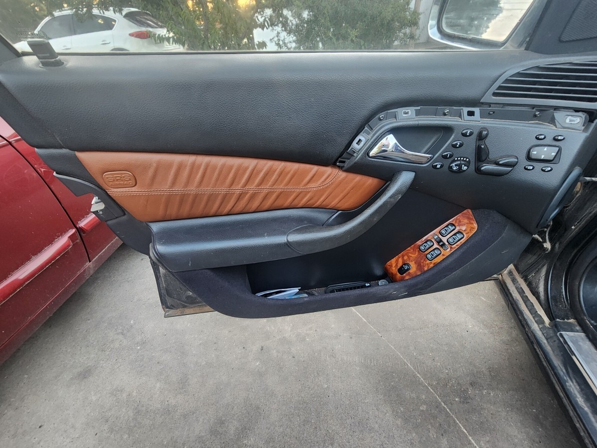 1999-2002 MERCEDES-BENZ W220 S430 S500 S55 4PC FRONT REAR INTERIOR